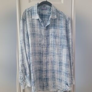 Mens Tommy Bahama 100% Linen Ling Sleeve Shirt
